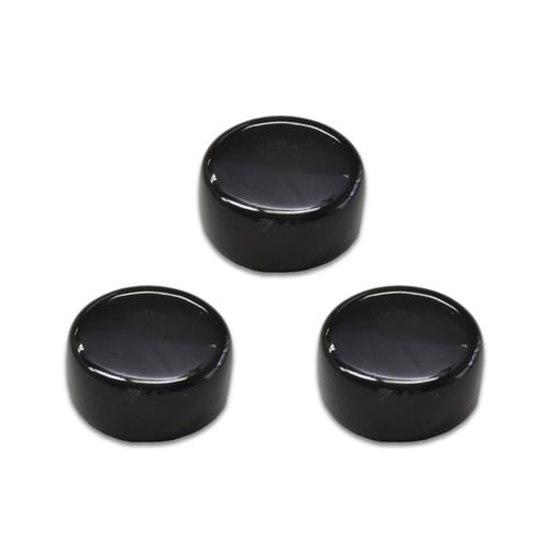 両面強力マグネット 直径18mm 黒 3個入×10