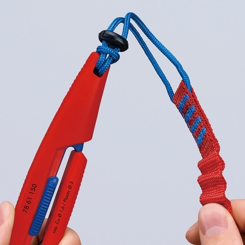 スリムニッパー150mm工具鋼 ロック・ホルスター