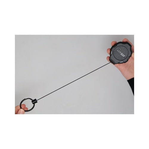 キーリール ケブラー 120cm ベルトクリップ