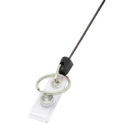 ストラップ付 伸縮式キーリール IDカード・鍵用