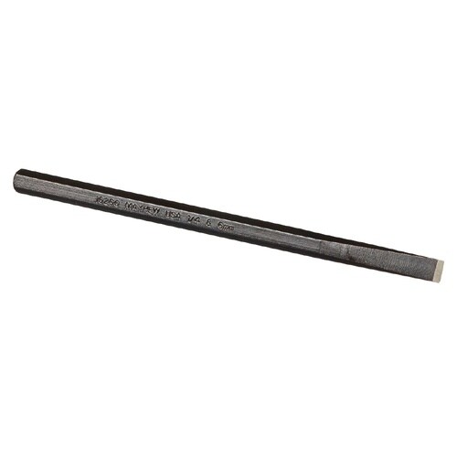 平タガネ 刃幅6.5mm 全長125mm