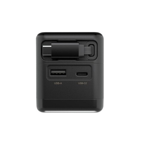 ディスプレイ搭載 70W充電器 ブラック