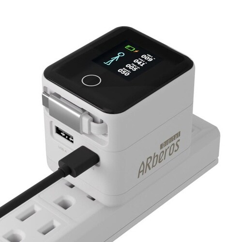 ディスプレイ搭載 70W充電器 ホワイト