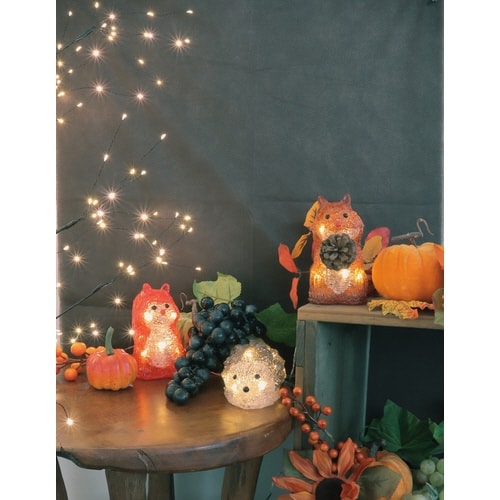 LEDクリスタルモチーフ アニマルフレンズ 8個入
