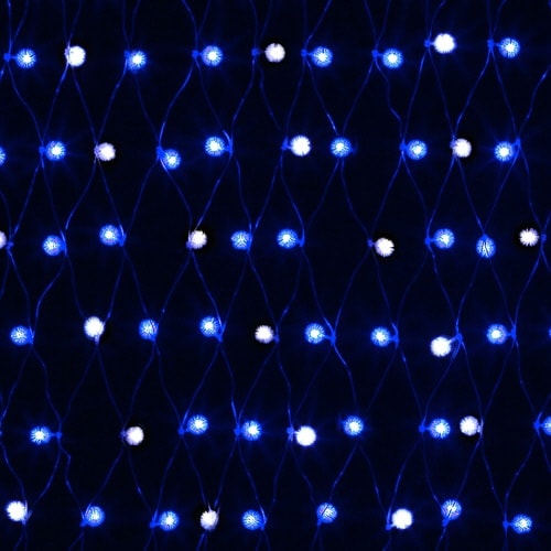 LEDケサランパサランネットライト BL 10個入