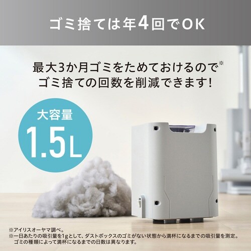充電式サイクロンスティッククリーナー ドック付き