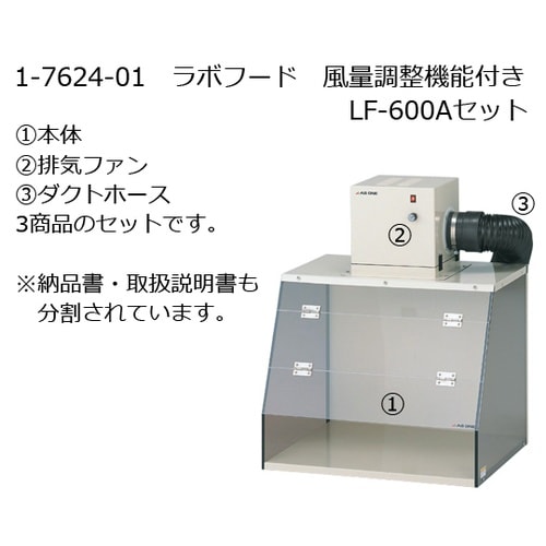 排気量調節ラボフードLF−600Aセット