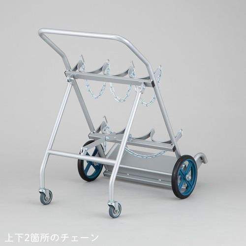 酸素ボンベ運搬車 1500L用/3本 3