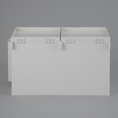 塩ビ製一斗缶保管庫 PVC 728×34