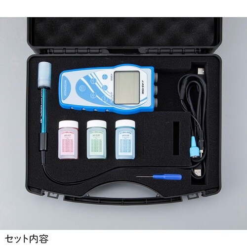 データロガー付き防水ポータブルpH計 A