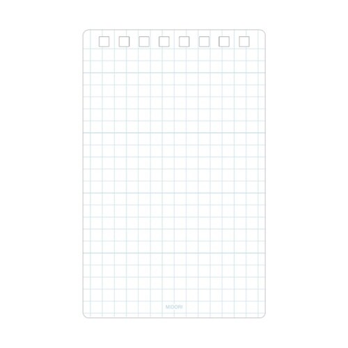 ダイヤメモ M 方眼罫 青 117320