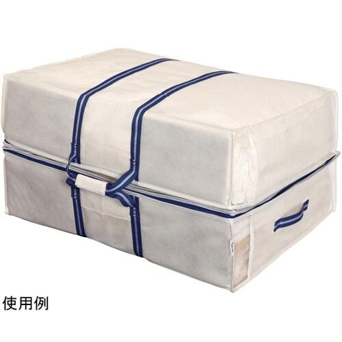 衣類収納袋 3way 透明窓付き L 幅