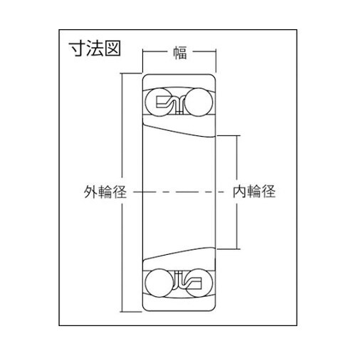 2212SKC3自動調心玉軸受