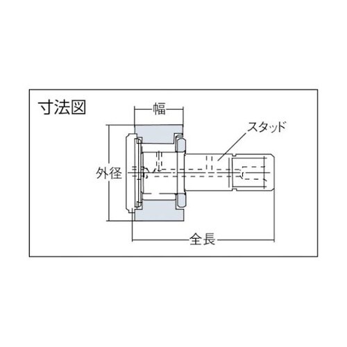 KR47LL F ニードルベアリング