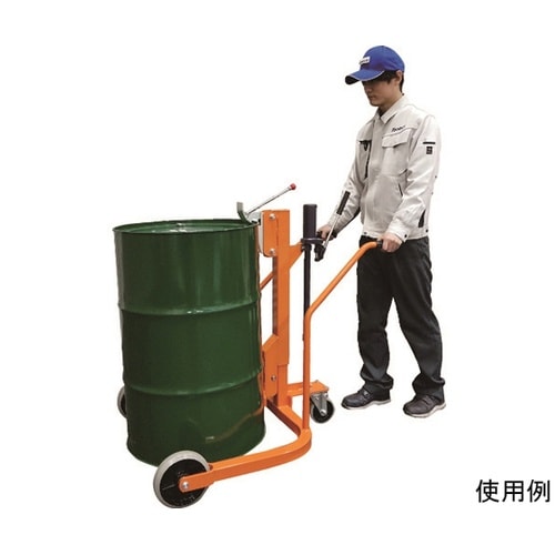 ドラム缶運搬車 軽便ドラムカー 均等荷重