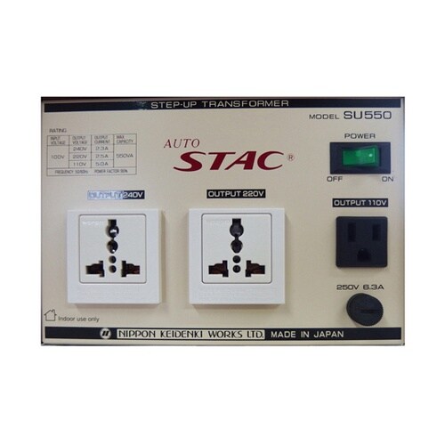 交流電圧変圧器(昇圧専用) 550VA