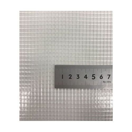 【耐熱】糸入り防炎透明シート 厚0.47