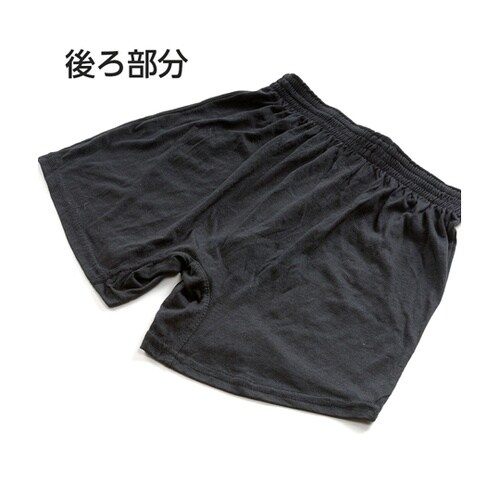前開きトランクス ブラック M piro
