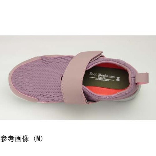 ストレッチニットシューズ パープル L(