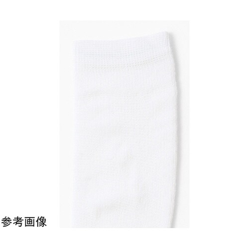 らく圧ソックスメッシュタイプ 白 1パッ