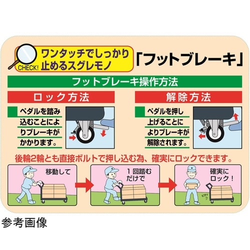 樹脂台車スカイキャリー 取手折りたたみフ