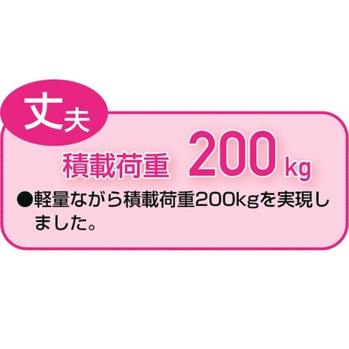 樹脂台車スカイキャリー 取手折りたたみフ