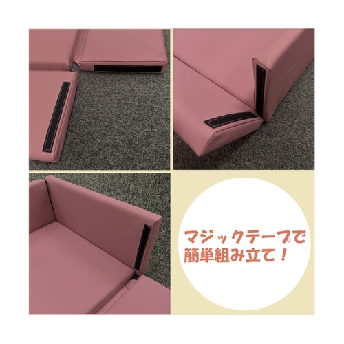 折りたたみ式おむつ交換マット 抗菌レザー