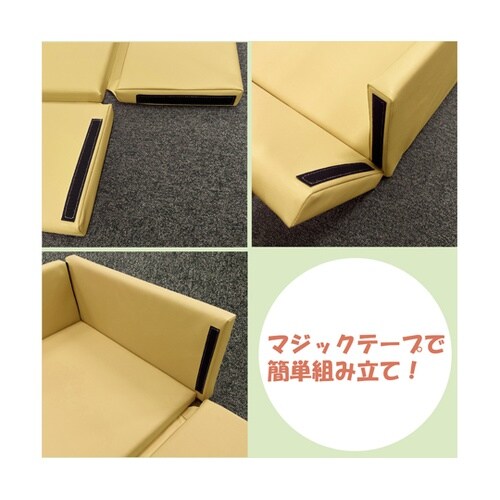 折りたたみ式おむつ交換マット 抗菌レザー