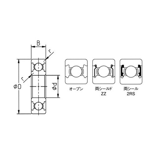 グリースレスベアリング TCシリーズ S