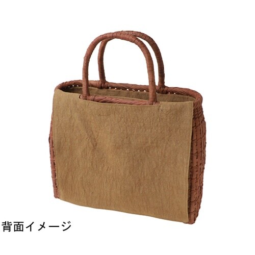 山葡萄バッグ ござ目棚編み 夏 7855