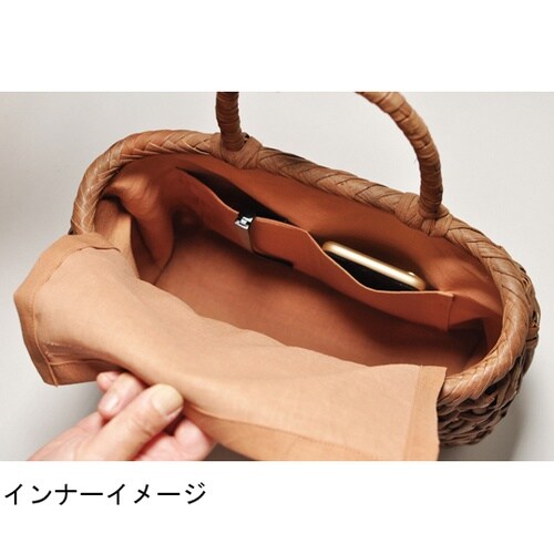 山葡萄バッグ 小菊編み 冬 78555