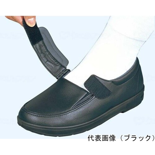 らくらくM001 ブラック 25.0cm