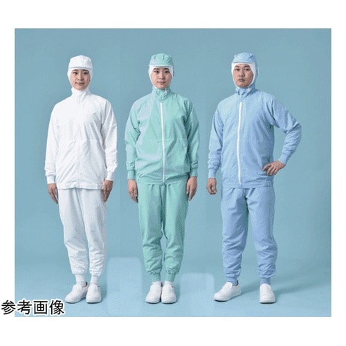 男女兼用パンツ ブルー チェックガード