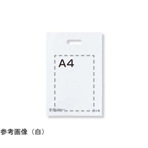 手提げポリ袋ソフト型 ダークグレー 30