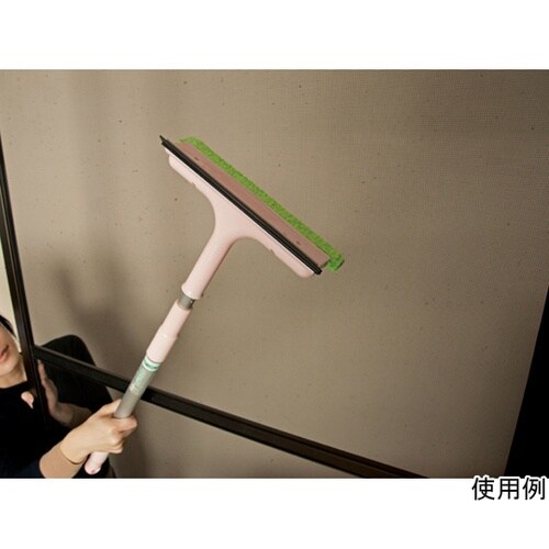 伸縮自在ガラス網戸ワイパー