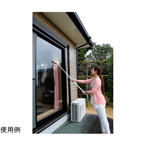 伸縮自在ガラス網戸ワイパー
