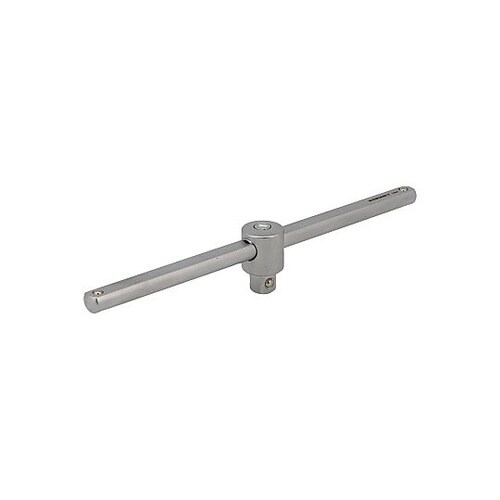 差込角3/8SQ 半円グリップT型スライ