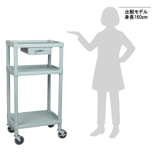 オールプラスチックワゴン Y401B−A
