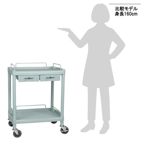 オールプラスチックワゴン Y201G−A