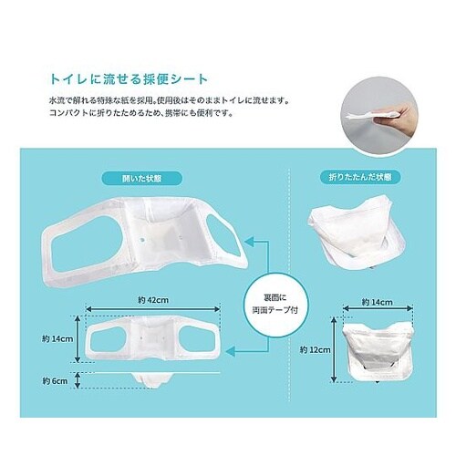 楽流カップワイド(採便シート) 1セット