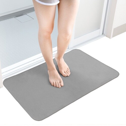 バスマット 50×80cm Lサイズ グレー
