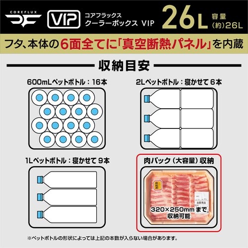 クーラーボックス 26L COREFLUX VIP