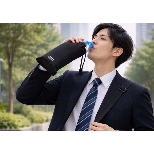 5レイヤー保冷ペットボトルケース ブラック