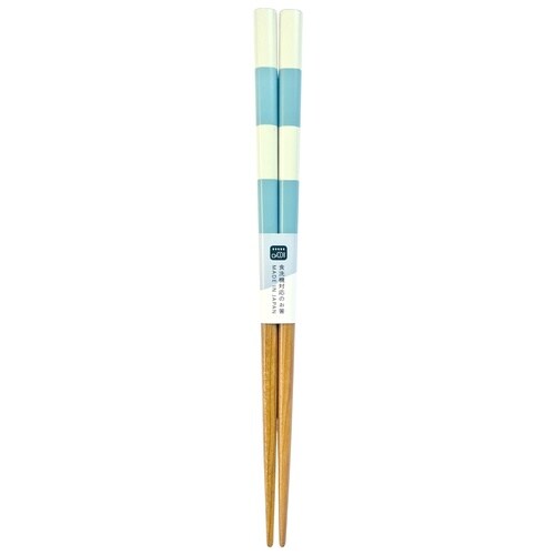食洗箸 パステルボーダー 子供箸 ブルー