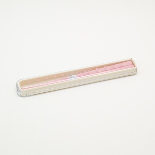 ハート 引フタ箸箱セット(16.5cm)