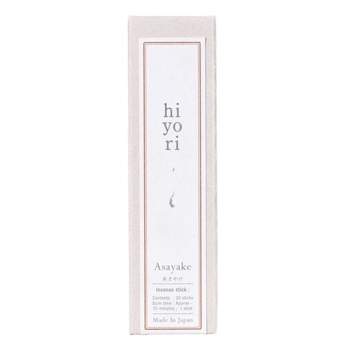 お香 hiyori incense あさやけ