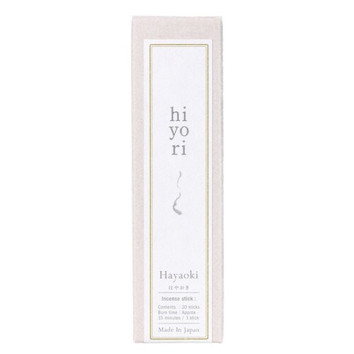 お香 hiyori incense はやおき