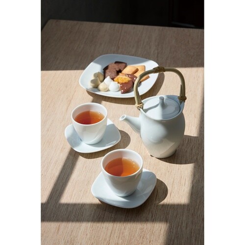 花音 煎茶碗 白磁