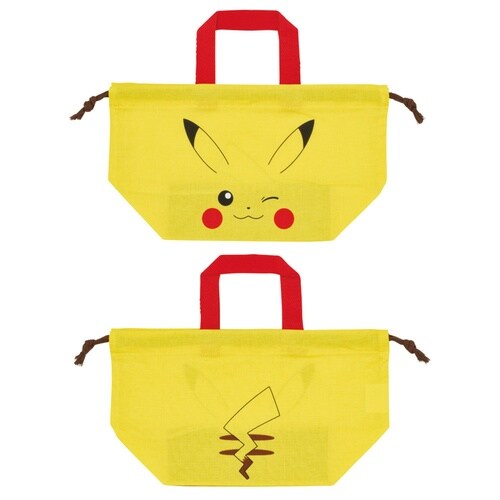 弁当袋 ランチ巾着 ピカチュウフェイス25