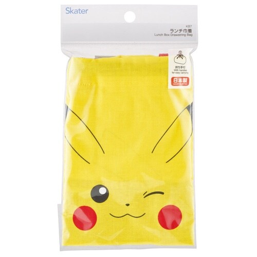 弁当袋 ランチ巾着 ピカチュウフェイス25